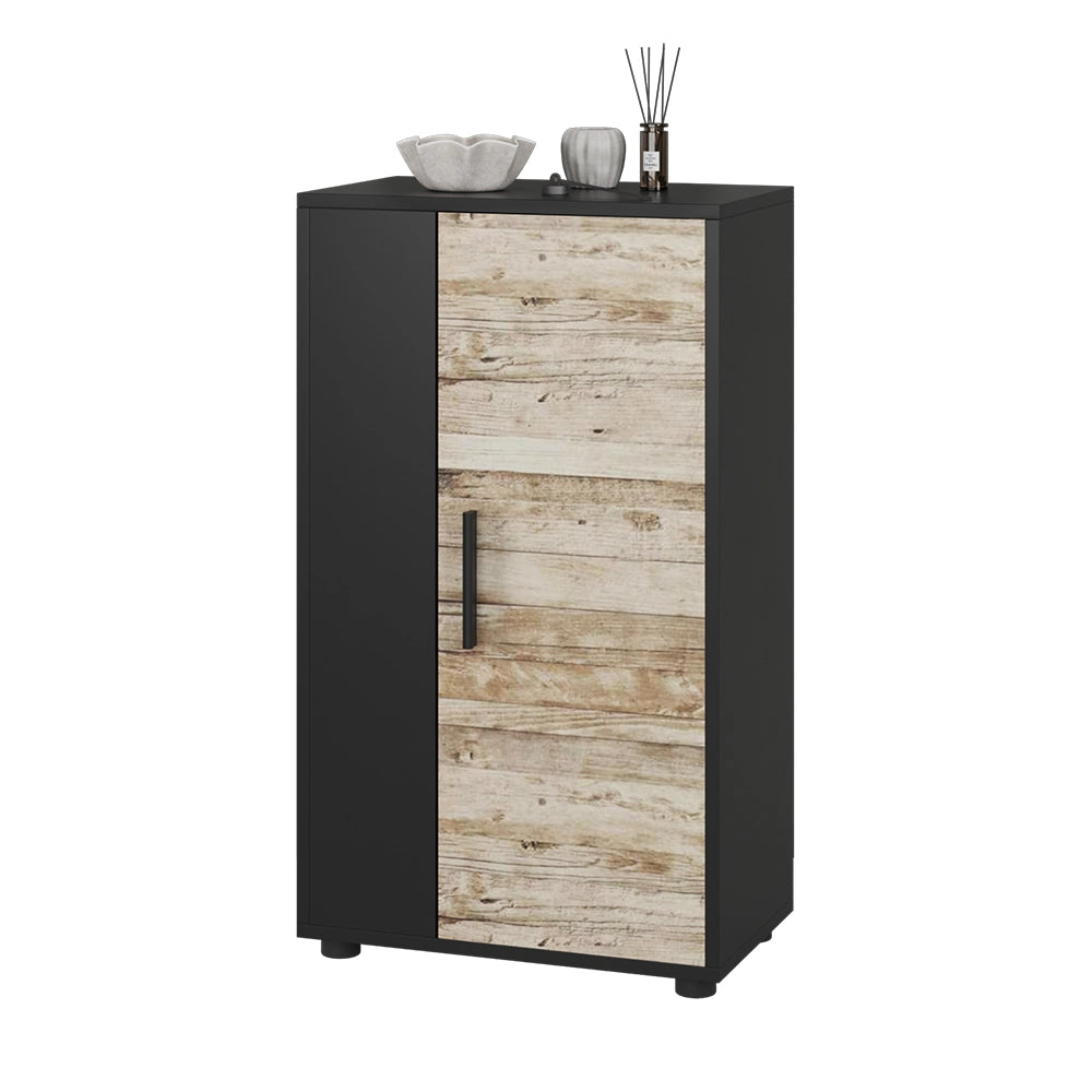 Vicco Cassettiera Rovere nero/sabbia 50.1 x 87.3 cm con 2 scomparti