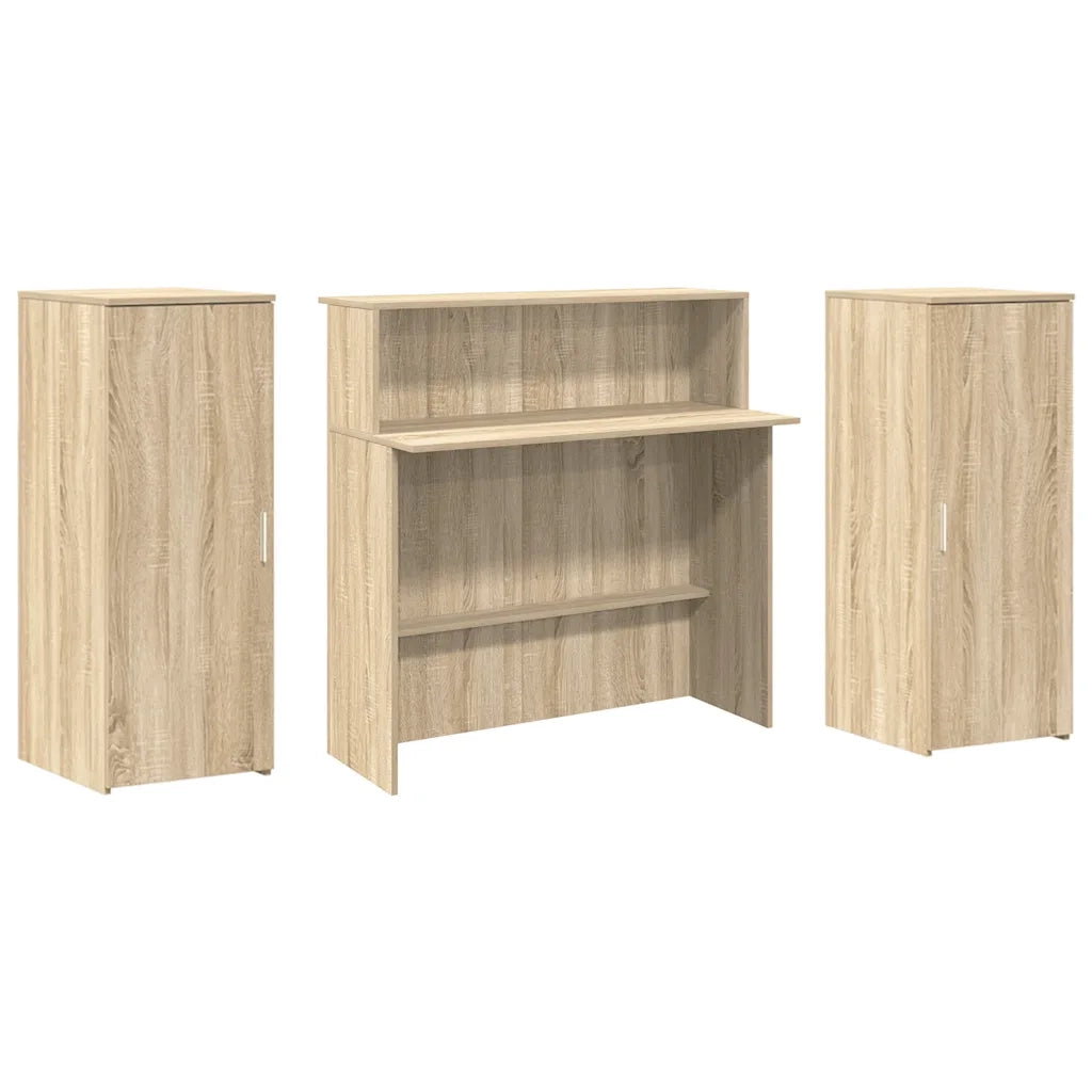 Banco Reception Rovere Sonoma 180x50x103,5 cm Legno Multistrato 3324207