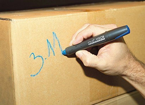 Pica-Marker VISOR marcatore permanente Punta larga Blu 1 pz