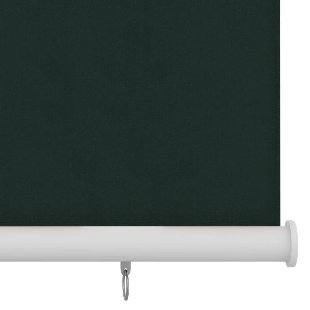 Tenda a Rullo per Esterni 60x140 cm Verde Scuro HDPE