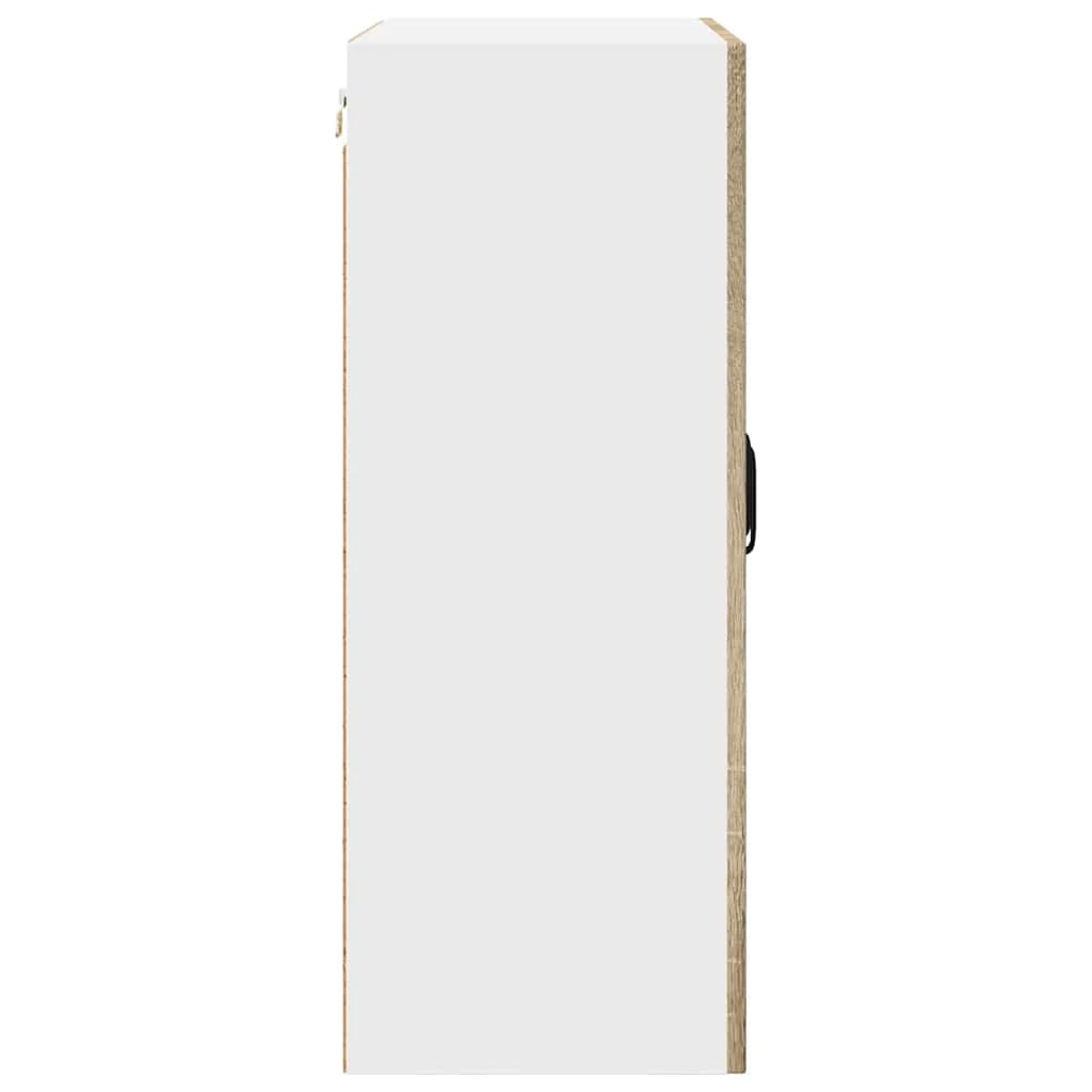 Mobile da cucina rettangolare moderno 60 x 31 x 80 cm ampio spazio contenitivo stile di design in legno ingegnerizzato rovere Sonoma 02_0053765