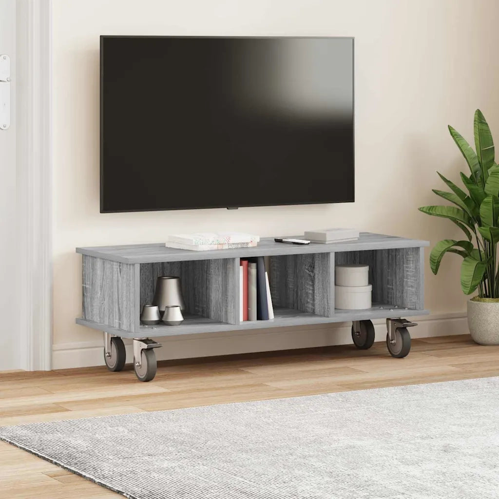 Supporto TV 100 x 35 x 35 cm Grigio Sonoma Legno ingegnerizzato 891037