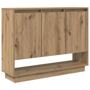 Credenza | Madia | Buffet da pranzo | Armadio da pranzo Rovere artigianale 97 x 29 x 75 cm Legno multistrato