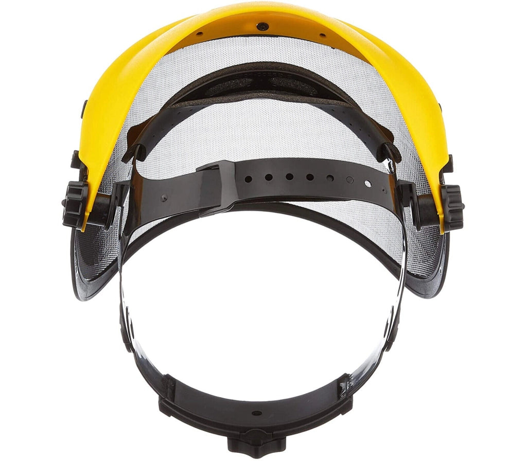 Visiera Protettiva Occhi Viso Rete Casco Sicurezza Stringitesta regolabile