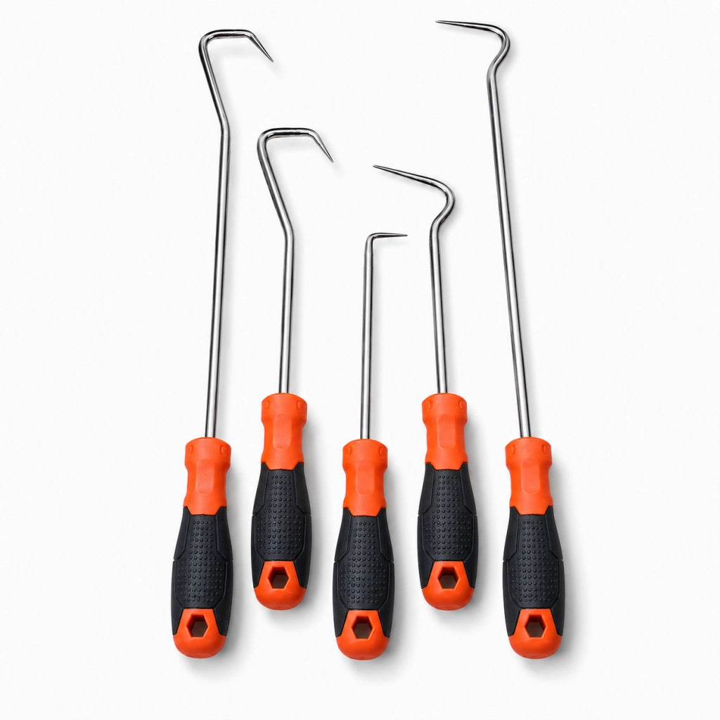 Kit Assortimento 4 Ganci Estrattori Per Rimozione O-Ring Guarnizioni SS-96882