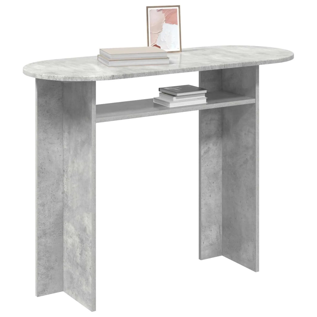 Tavolo consolle Grigio Cemento 100 x 39,5 x 75 cm