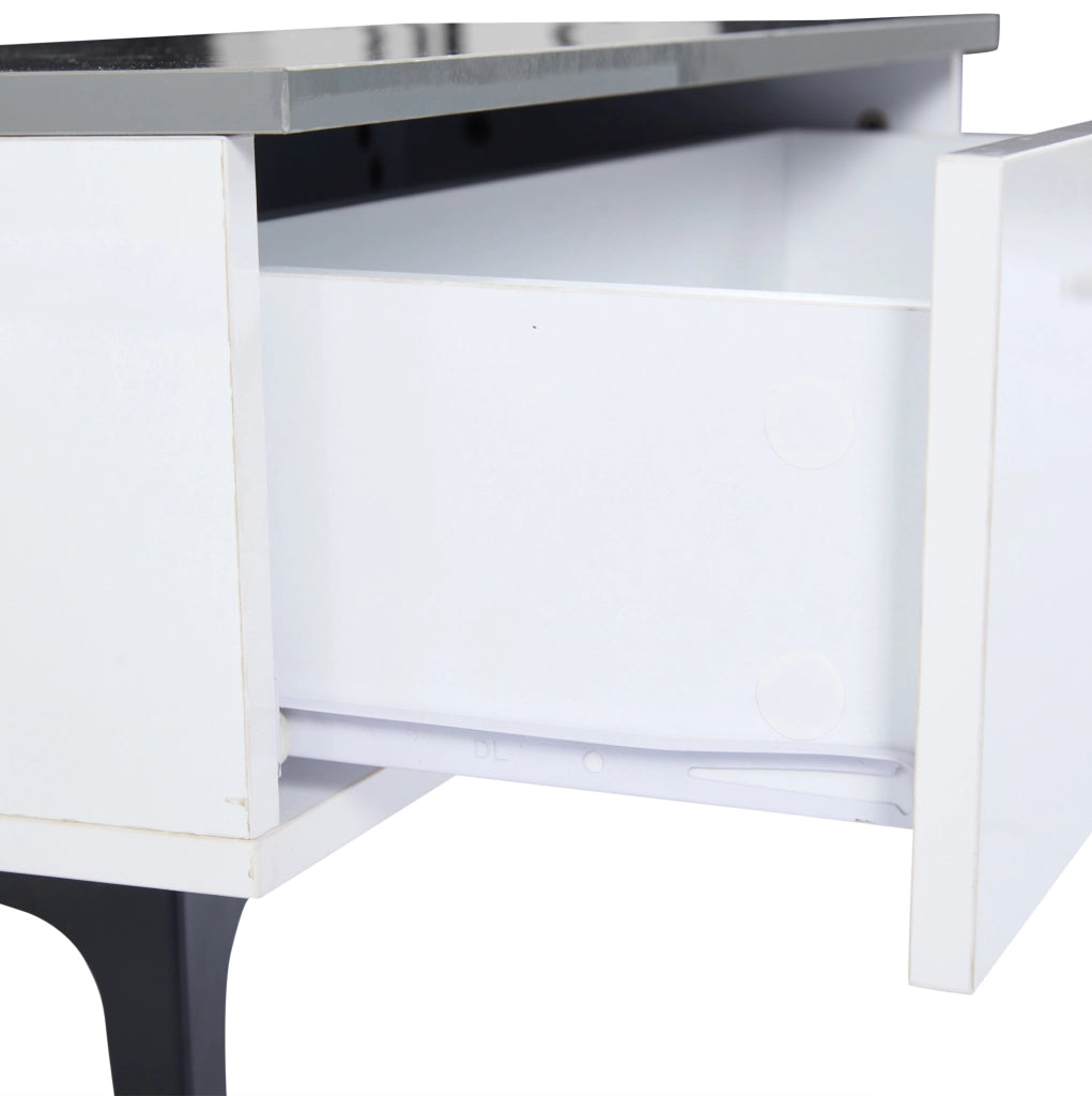 Tavolino multifunzione elevabile con LED, vano contenitore e design moderno