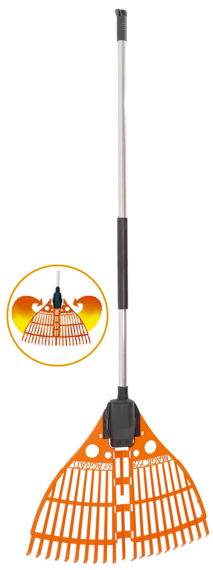 Rastrello Raccogli Foglie da Giardino Magic Fly Agrati
