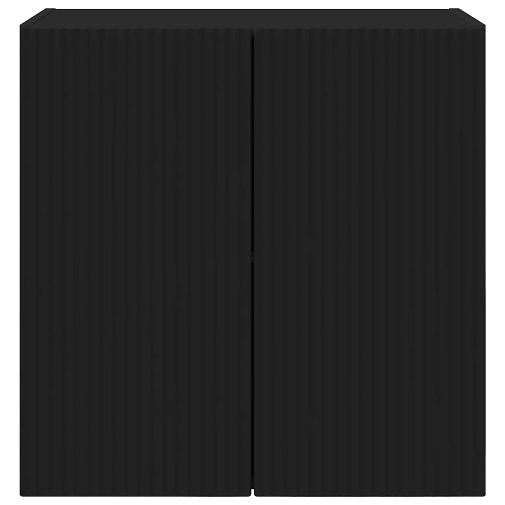Mobile TV da parete Nero 59,5 x 31 x 60 cm Legno multistrato 892350
