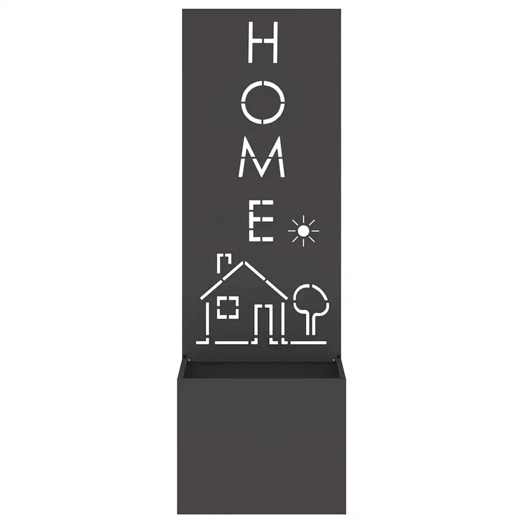 Schermo per privacy in giardino Traforo Nero 50 x 150 cm CFW8863981