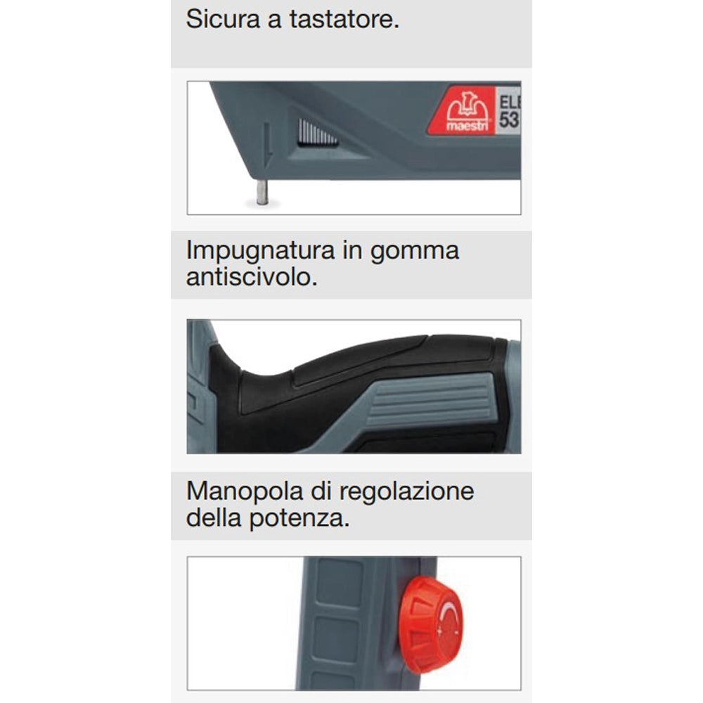 FISSATRICE ELETTRICA ELECTRO 53.14 220-240V PUNTI E CHIODINI ROMEO MAESTRI