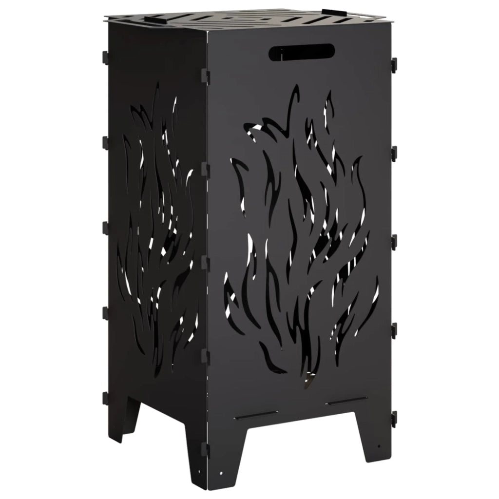 Focolare Nero 47 x 38 x 75 cm Acciaio 8012586