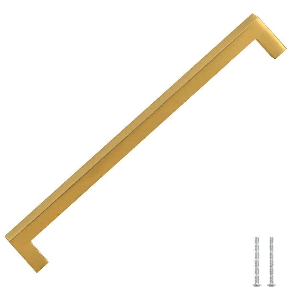 Maniglie per Mobili 5pz Oro 224mm in Acciaio Inox 155393