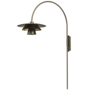Applique Plato 1xE27 bronzo titanio Luminex