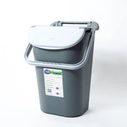 Pattumiera Raccolta Differenziata Tower Bin con Manico Grigio 40 Litri