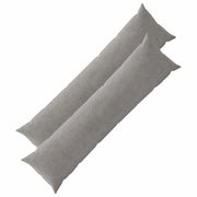 Federa 2 pcs HEERLEN Grigio Chiaro 40 x 145 cm corduroy 908884