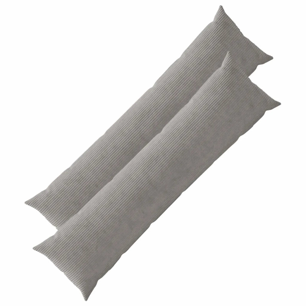 Federa 2 pcs HEERLEN Grigio Chiaro 40 x 145 cm corduroy 908884