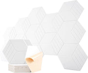 Pannelli acustici a sei facce pannello accu a sei facce assorbimento del suono e adesivo 12 pezzi - isolamento acustico parete - stile 35 cm piastre di schiuma acustica - gaming & parete interna