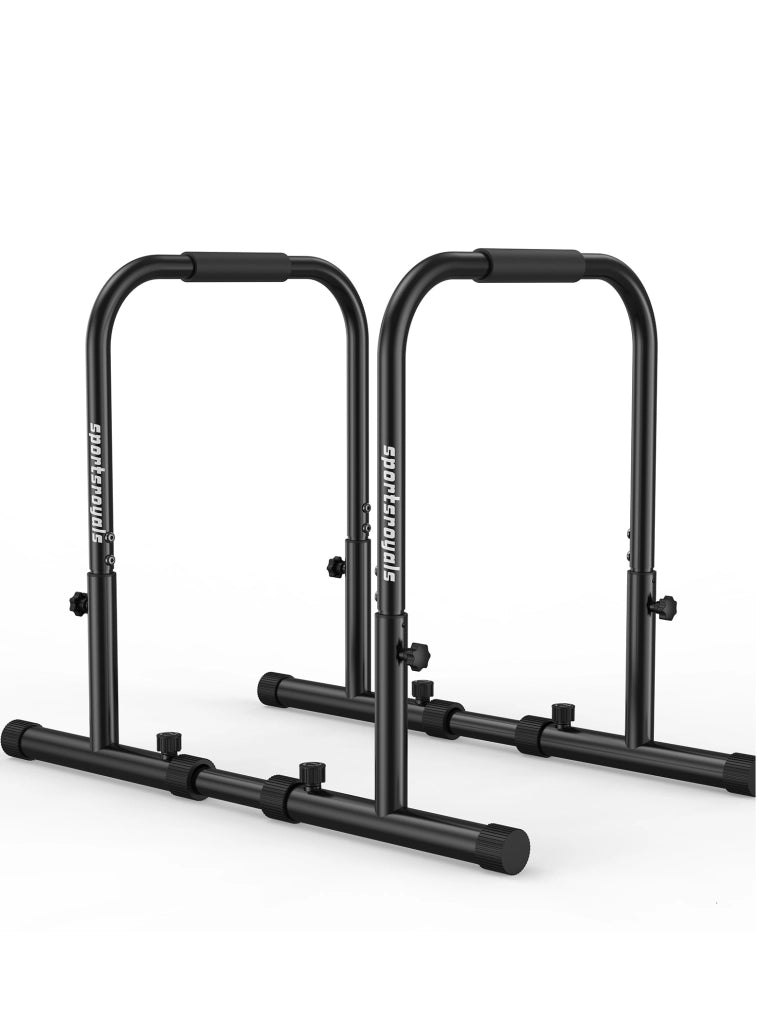 Barre parallele per dips ¨C zephmum ¨C 81-96 cm regolabile, 400 kg