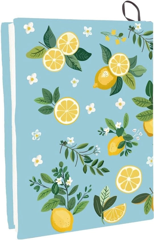Copertina per Libro Hardcover - Hermeticamente Chiusa - Nylon - Grosse Elasticità - Adatta per Libri di 9x11 Pollici - Copertura per Notebook - Regalo