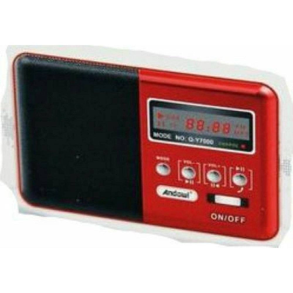 Trade Shop - Speaker Wireless Bluetooth Ricaricabile Altoparlante Radio Fm Portatile Q-y7000 -