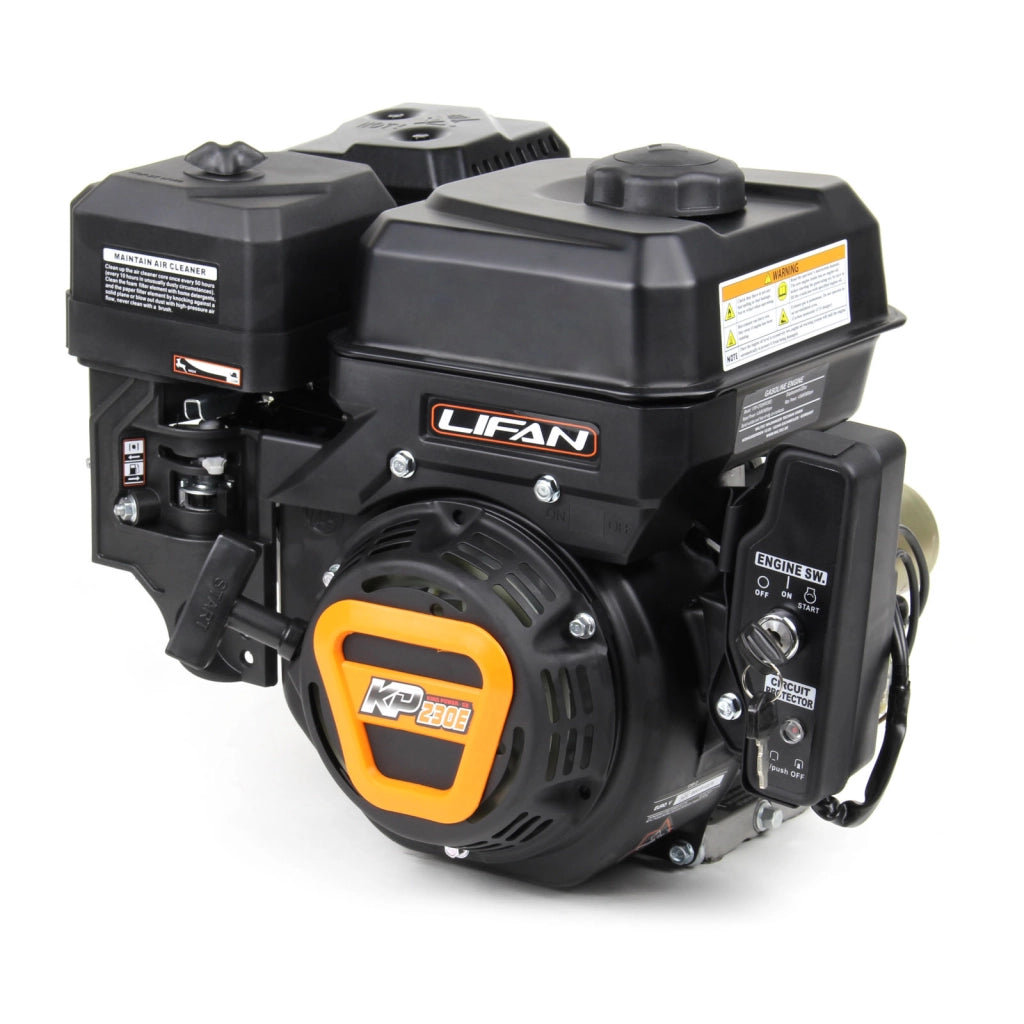 LIFAN KP230E Motore a benzina 20mm con 6,5 CV a 1 cilindro per piastre vibranti e macchine edili