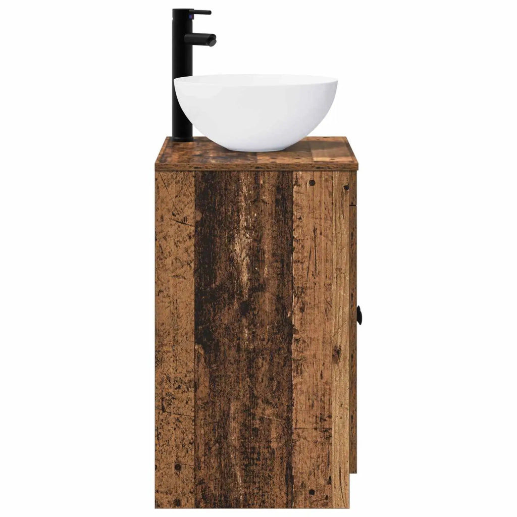 Set di mobili per il bagno Legno antico Legno ingegnerizzato 3404220