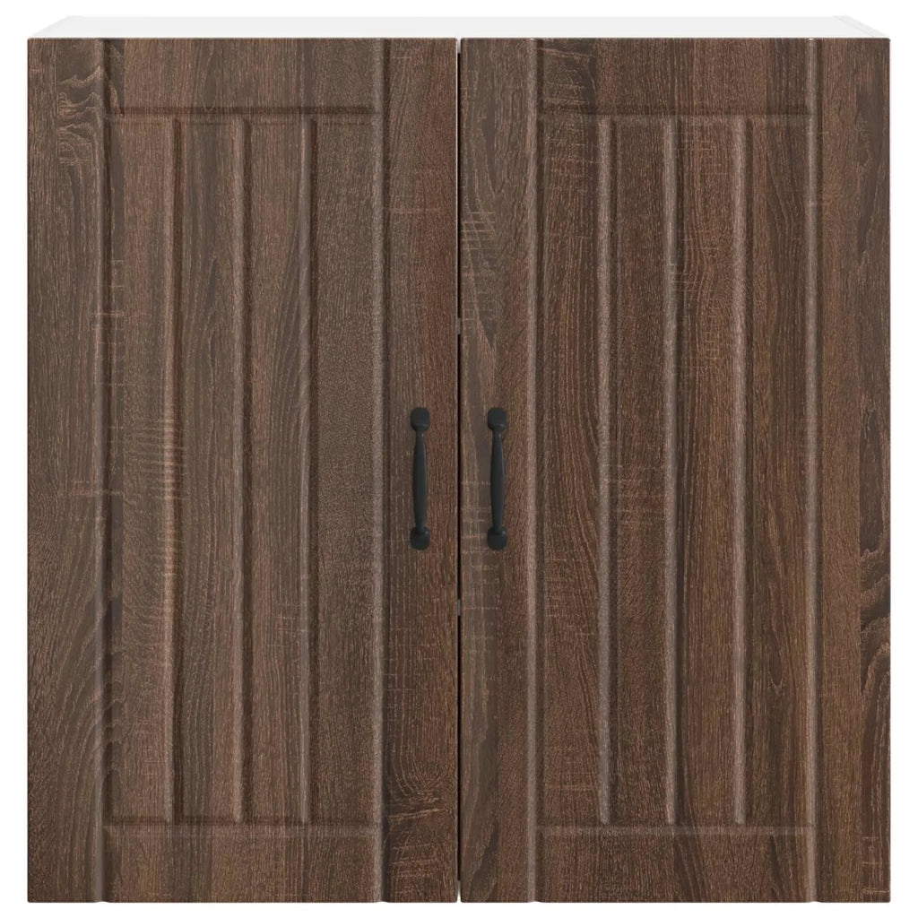 Armadietto a muro LUCCA Rovere Marrone 80 x 31 x 80 cm