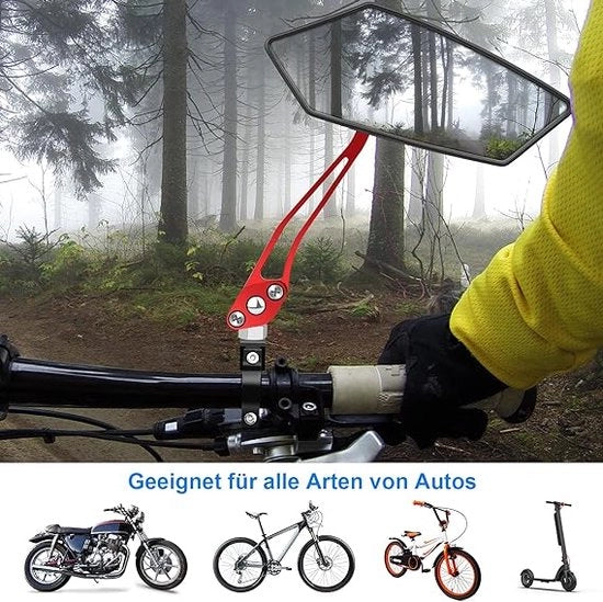 Specchio per bicicletta - Qualità premium - Duraturo - Modello 2
