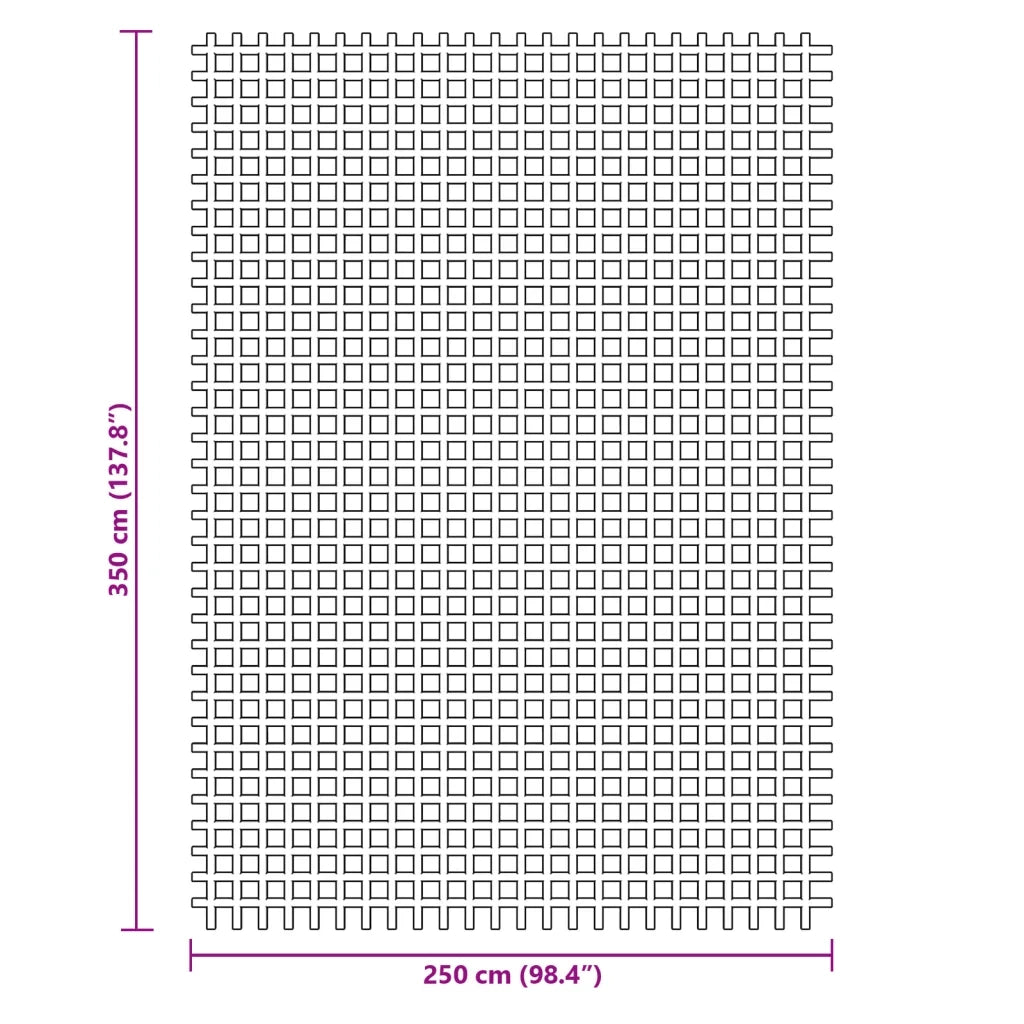 Tappeto da Tenda Verde 3,5x2,5 m 4008471