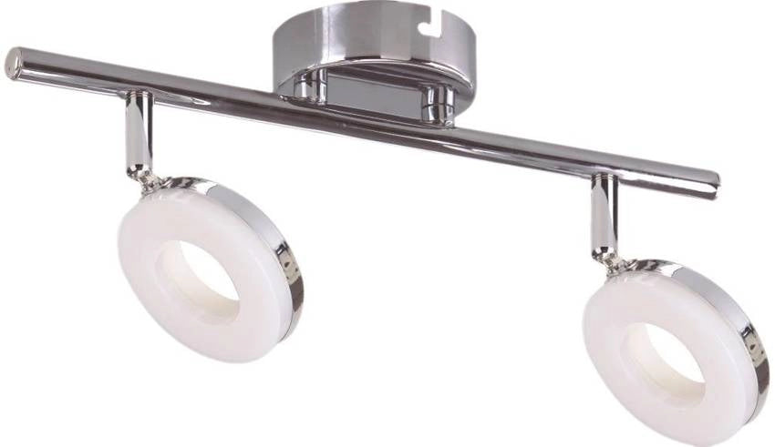 Plafoniera Candellux Thema LED 10W cromo orientabile 27 cm
