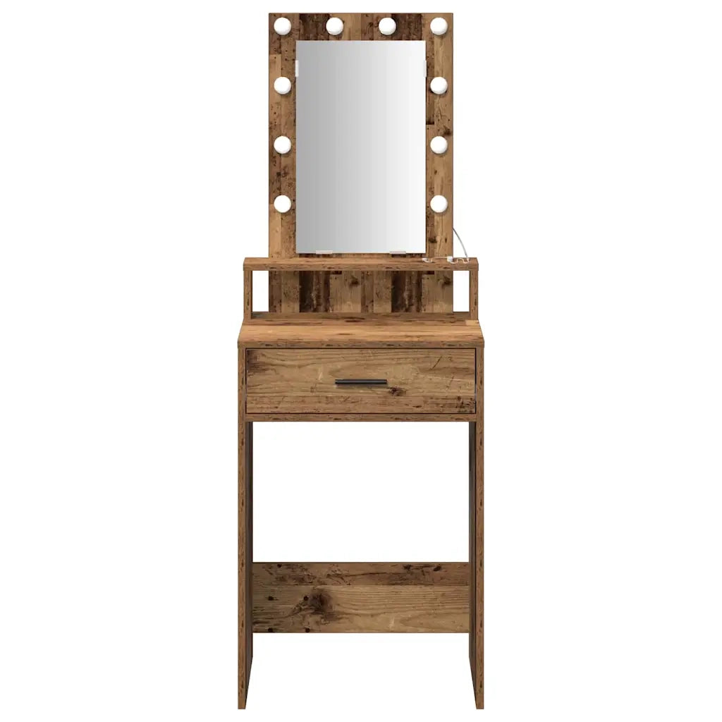 Tavolo da Trucco Marrone 50 x 41 x 140 cm Legno ingegnerizzato 865161