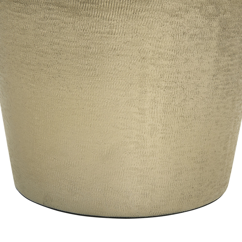 Vaso di fiori in metallo dorato 31 cm decorativo impermeabile moderno soggiorno glamour pezzo