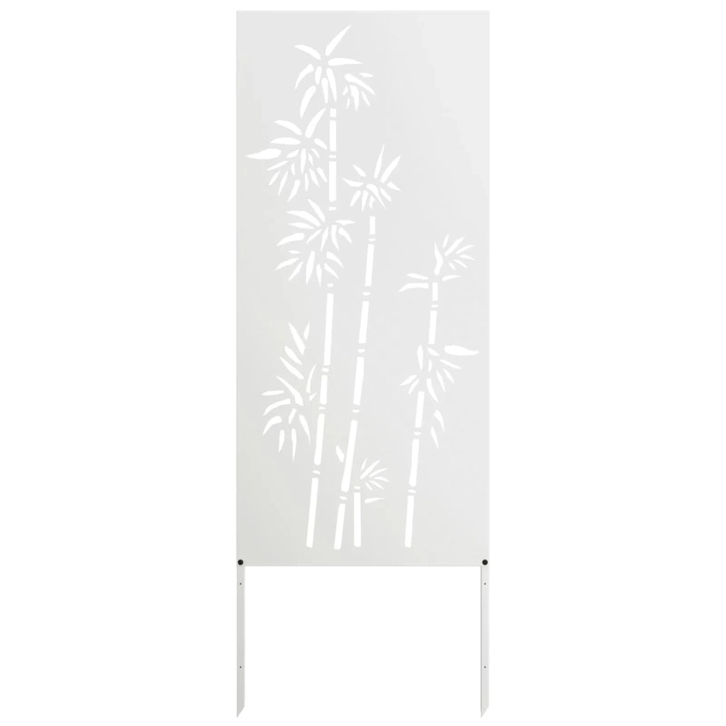 Schermo per privacy in giardino Floreale Bianco 50 x 140 cm CFW6145930
