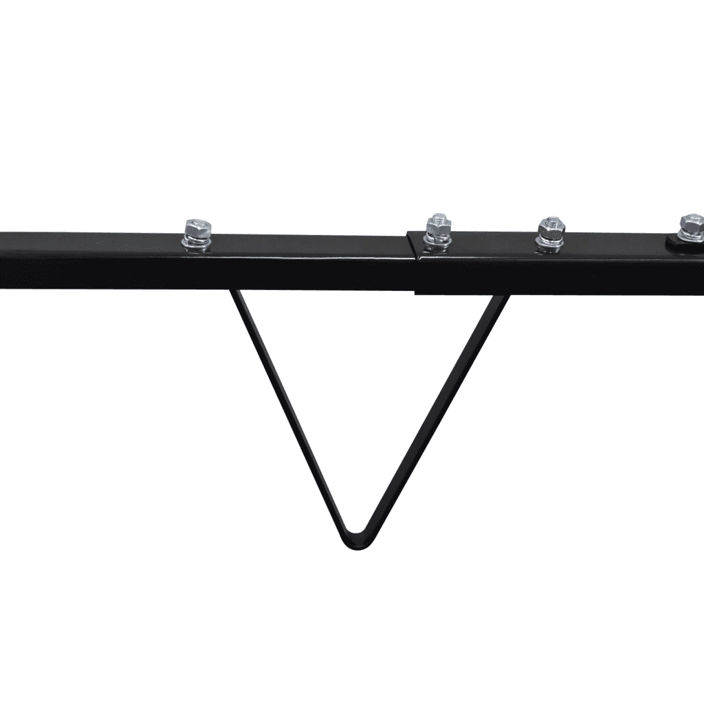 Carrello per Rimorchio Barca Manuale 275 kg 2 Ruote Pneumatiche 140206