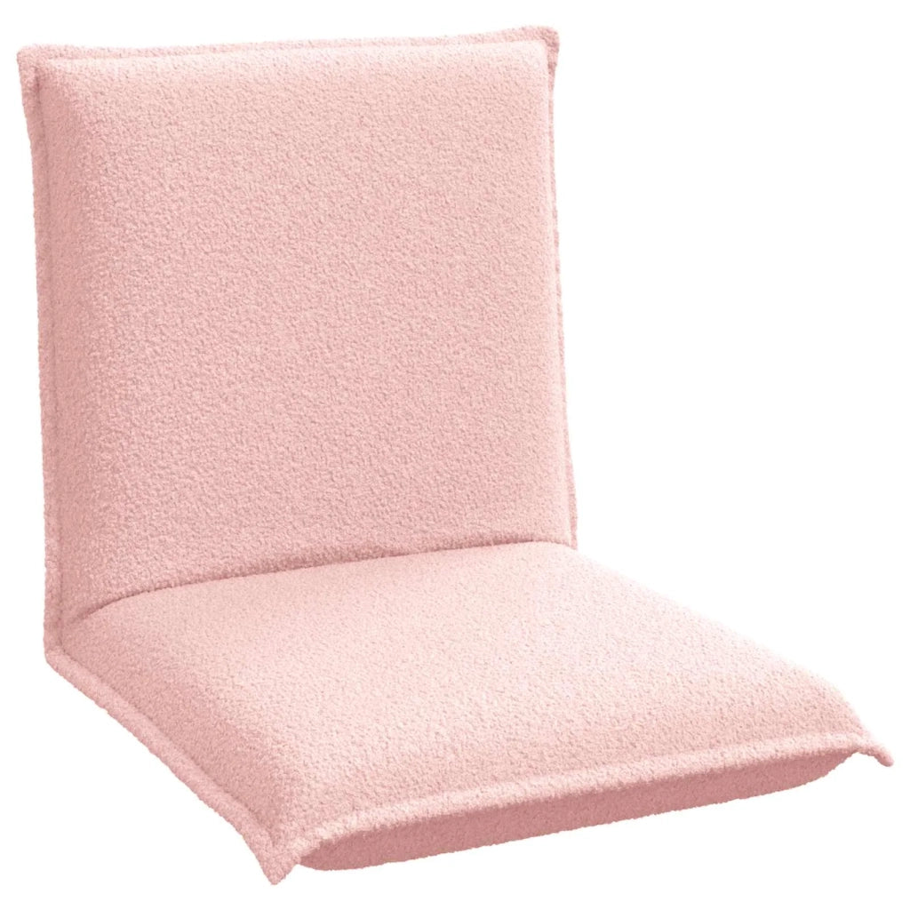 Sedia a pavimento regolabile Rosa Tessuto in Lana di Pecora
