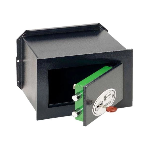 Mottura cassaforte a murare special chiusura con chiave, dimensioni esterne cornice l 265 mm - h 170 mm - p 200 mm - 116312