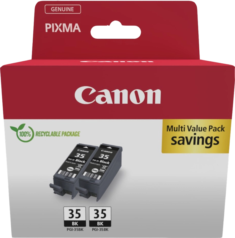 Canon 1509B029 cartuccia d'inchiostro 2 pz Originale Nero