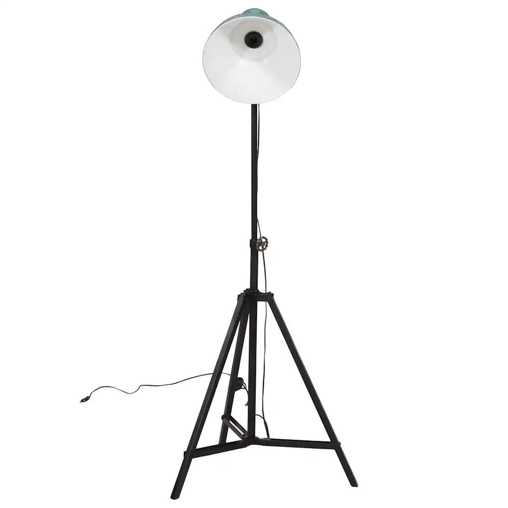 Lampada da Terra 25 W Blu Anticato 61x61x90/150 cm E27 371867