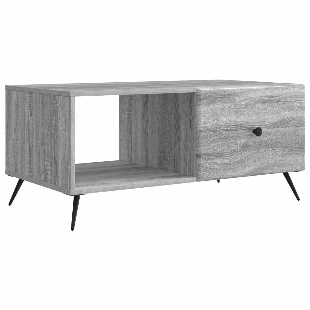 Tavolino da salotto Grigio Sonoma 90 x 50 x 40 cm