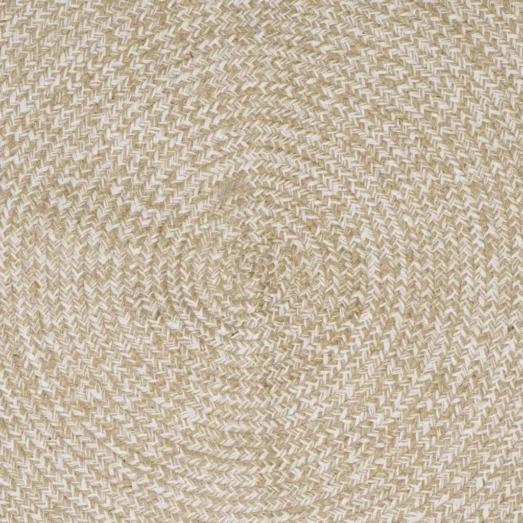 Tappeti per area Naturale e Bianco 240 x 340 cm Juta