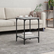 Tavolino da Salotto-Tavolino da soggiorno-Tavolo Grigio Sonoma 40x40x55 cm Legno Multistrato