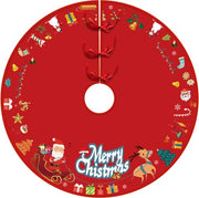 Regalo di Natale creativo, mantella per albero di Natale, decorazione per casa, ornamento per base di albero di Natale, mantella per albero di Natale 150cm