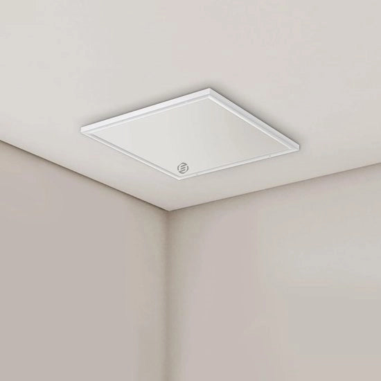 Wandkachel elettrica - Riscaldamento per parete - Cassetta ceramica - Calefont ventilatore - Premium