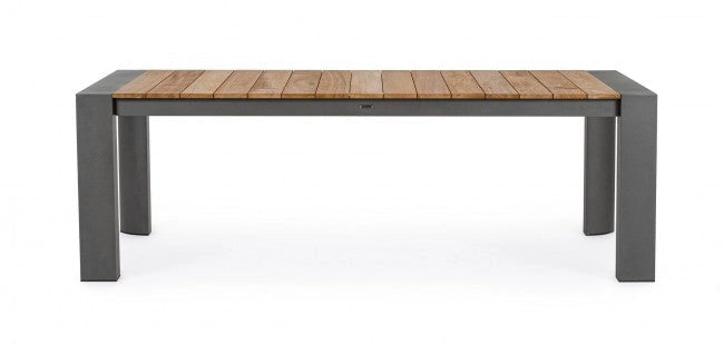 Tavolo Allungabile da Giardino 228-294x100x75h cm Cameron Antracite