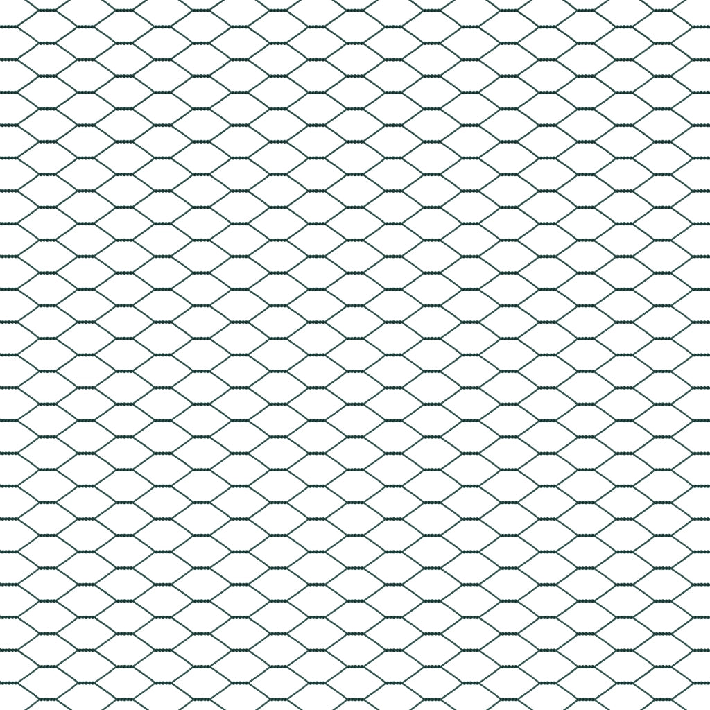 Set di Recinzioni Set di 2 Verde Metallo 25 x 1,5 m Durevole