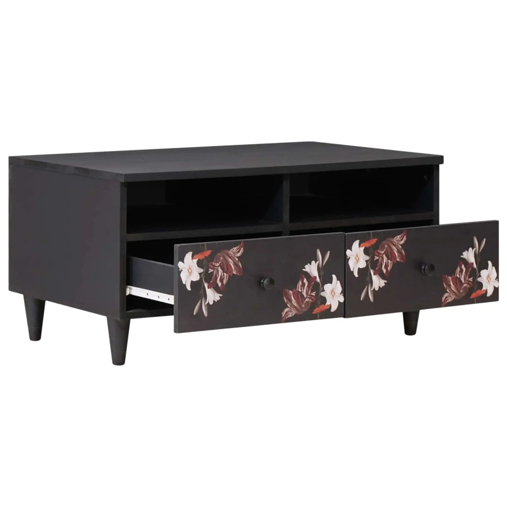 Tavolino da salotto con cassetto Multicolore 80 x 54 x 40 cm