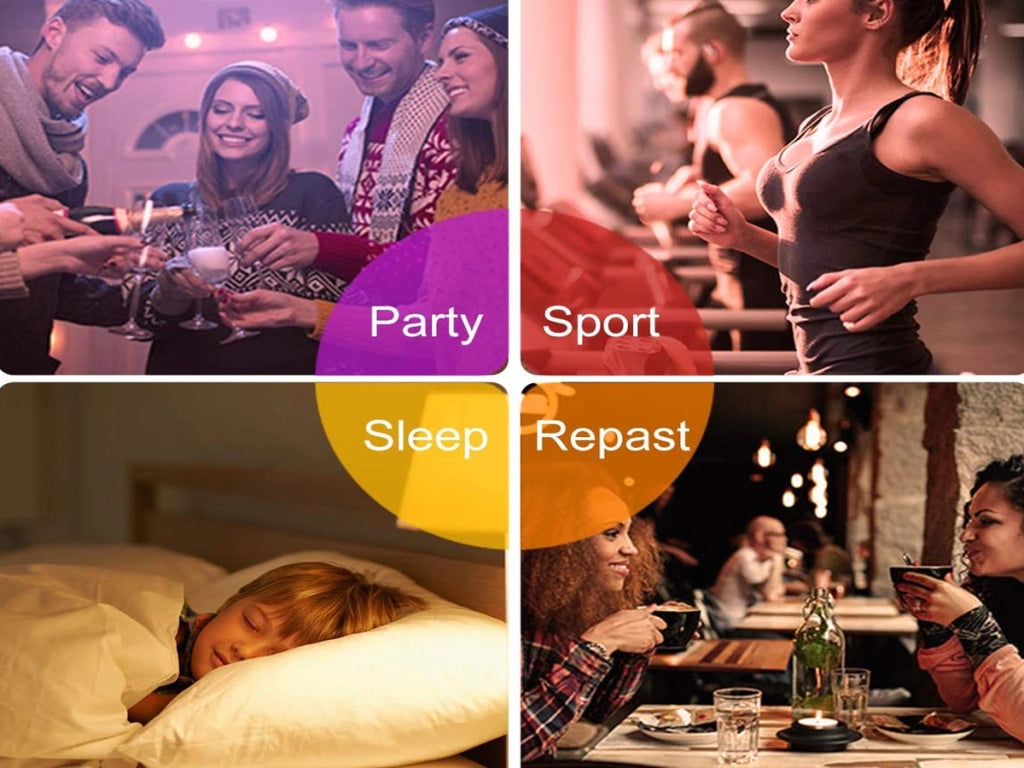 2 Pezzi Lampade LED E27 Wifi Smart A65 15W 1500lm RGB CCT APP Tuya Alexa Google Home