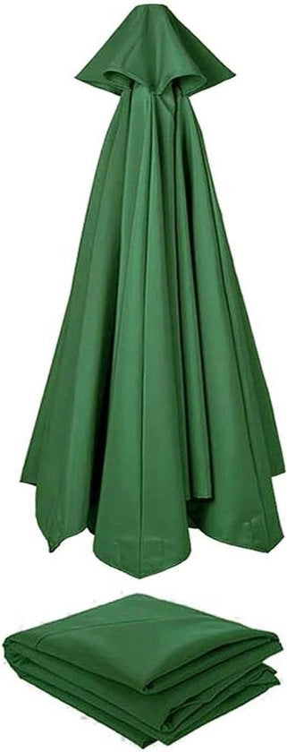 Ombrellone di sostituzione per ombrellone da giardino - tenda di ombra - verde - 3 metri