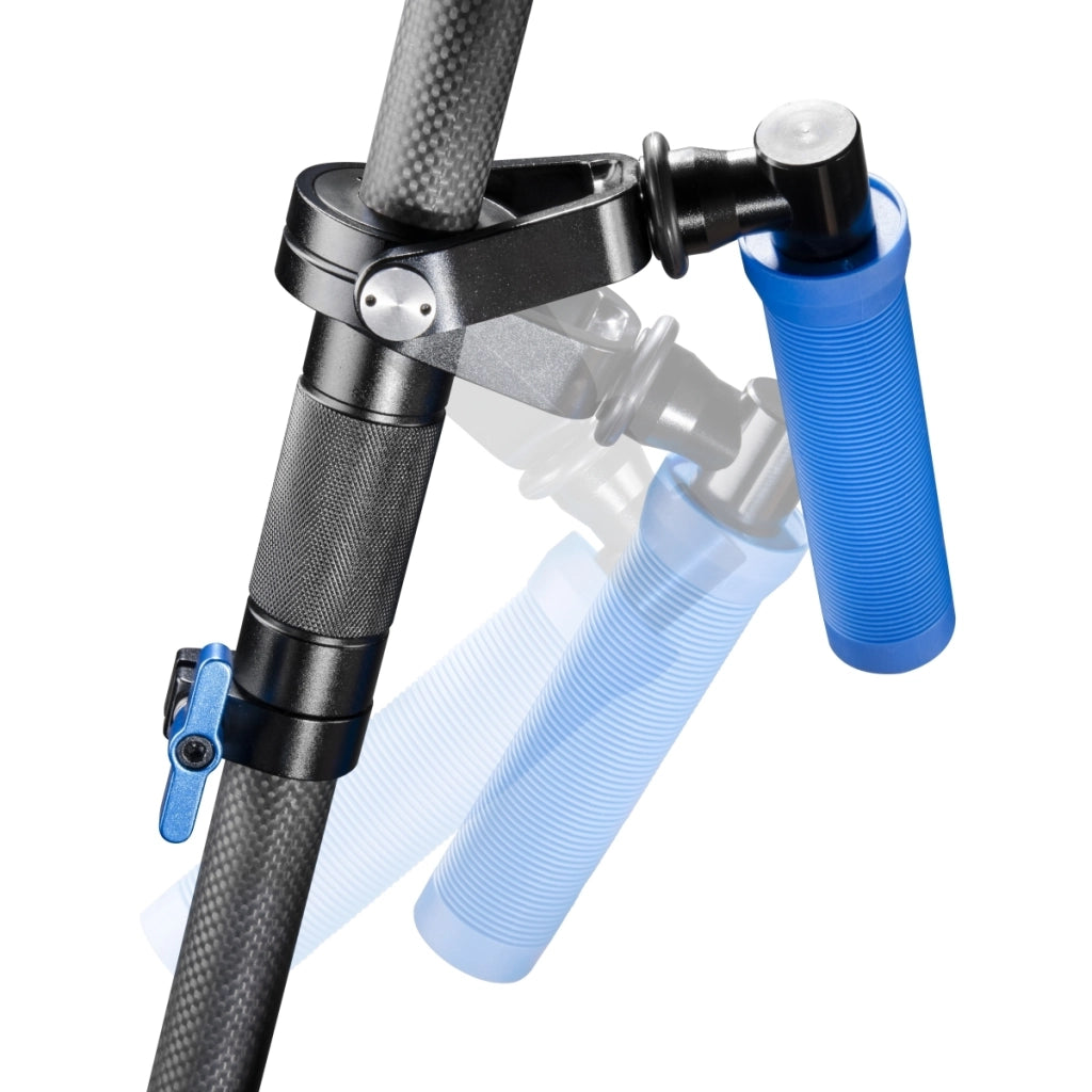 Walimex Pro StabyFlow steadycam con gilet e braccio a molla per fotocamera DSLR (filettatura da 1/4 di pollice)